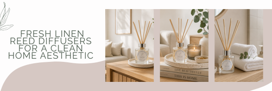 Fresh Linen Reed Diffusers for a Clean Home Aesthetic