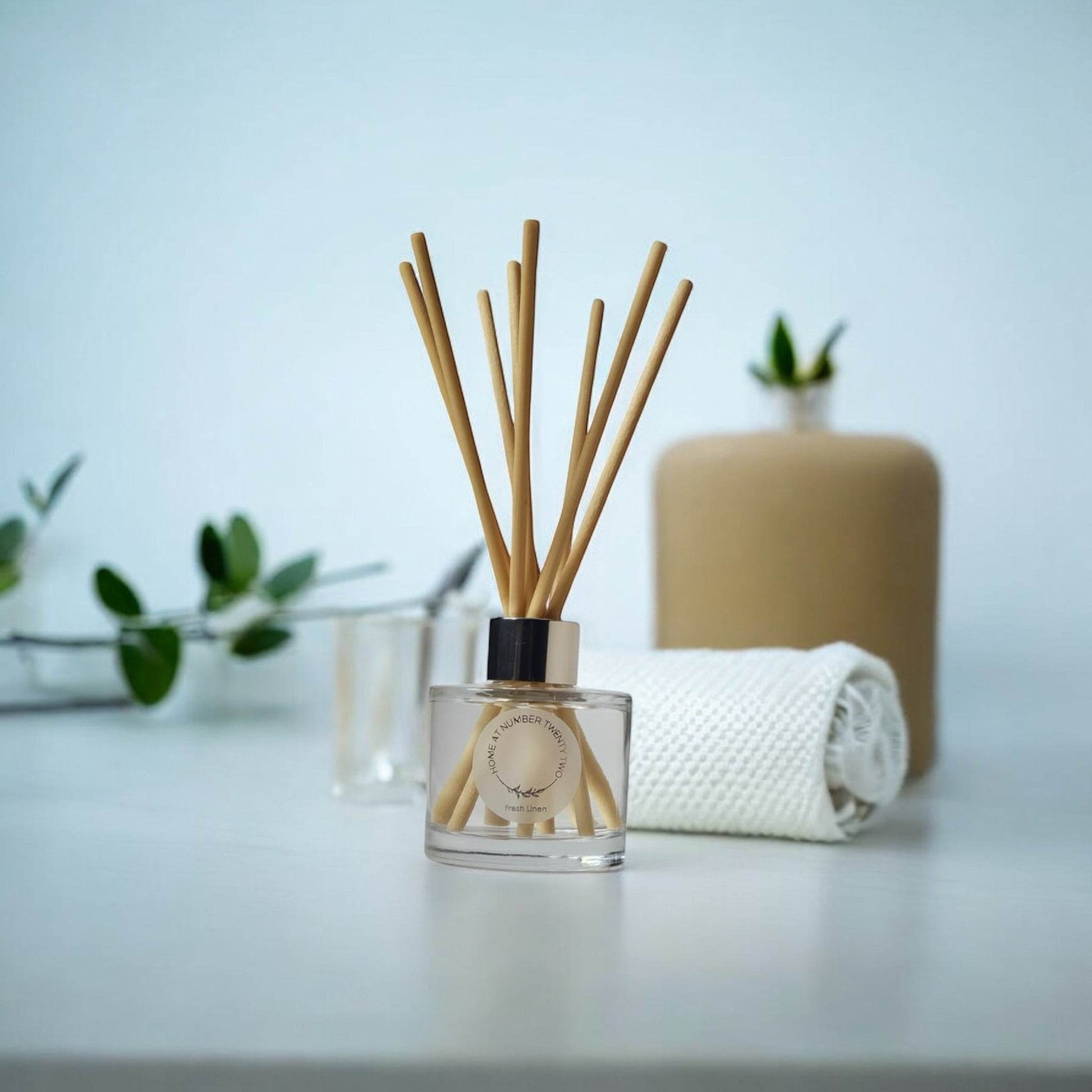 Fresh Linen Reed Diffuser - Home at Number Twenty Two