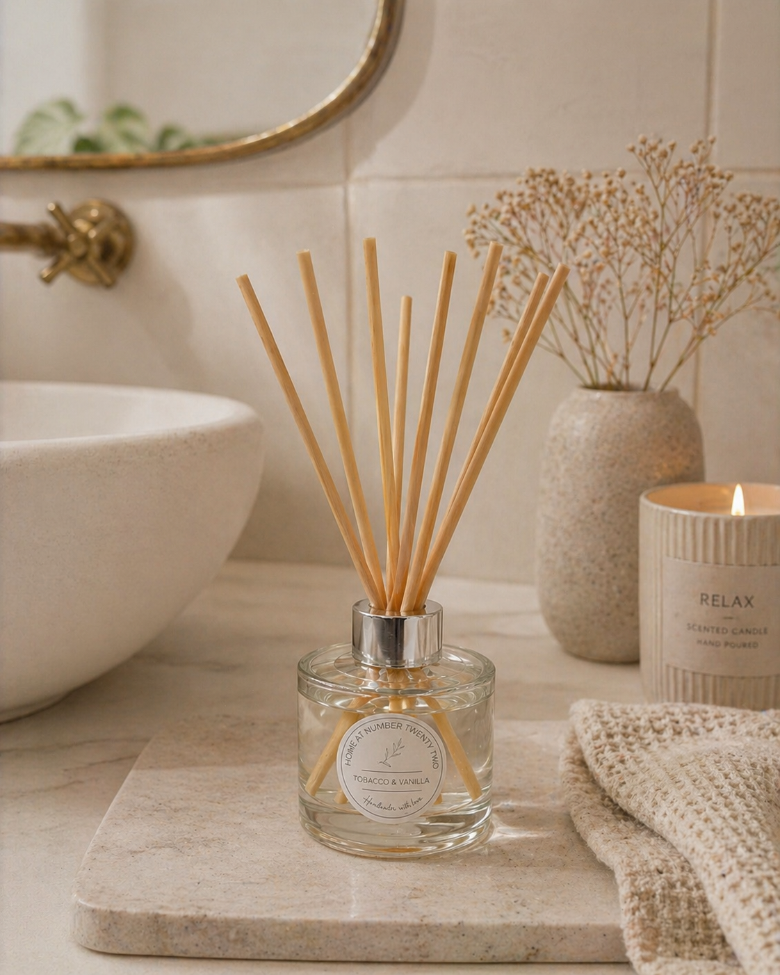 Tobacco and Vanilla Reed Diffuser