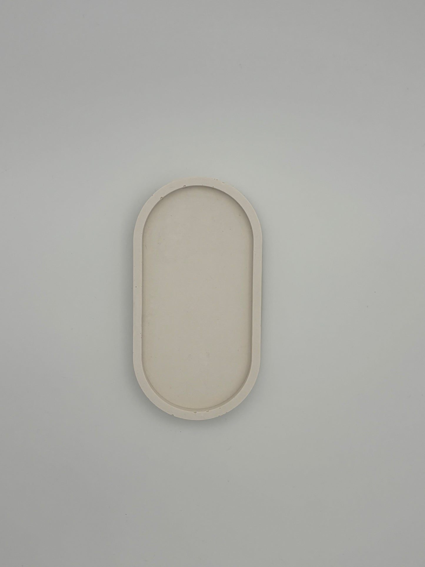 Cream Jesmonite Trinket Tray