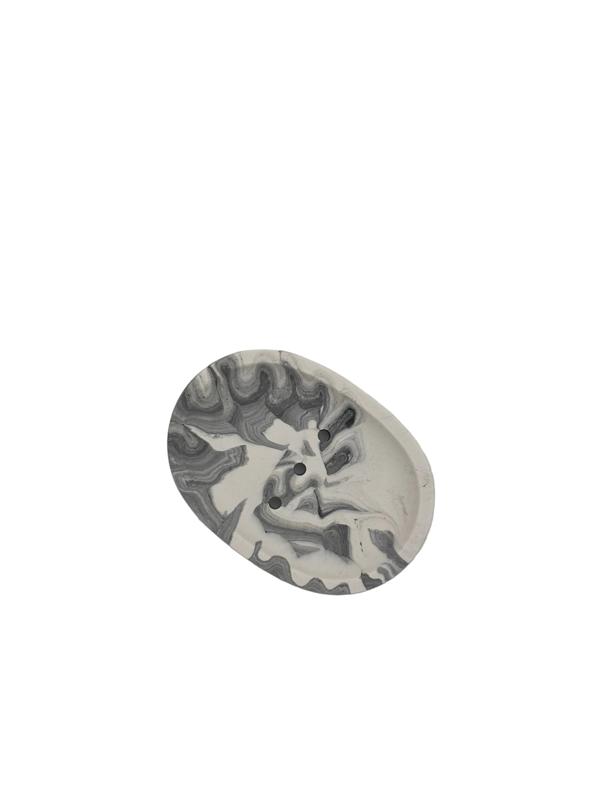 Marble effect Jesmonite Soap Dish